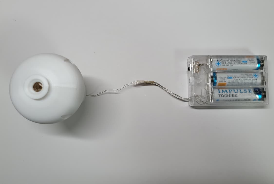 삐질 백자 3d 램프 led 무드등 수면등 조명 상품이미지7