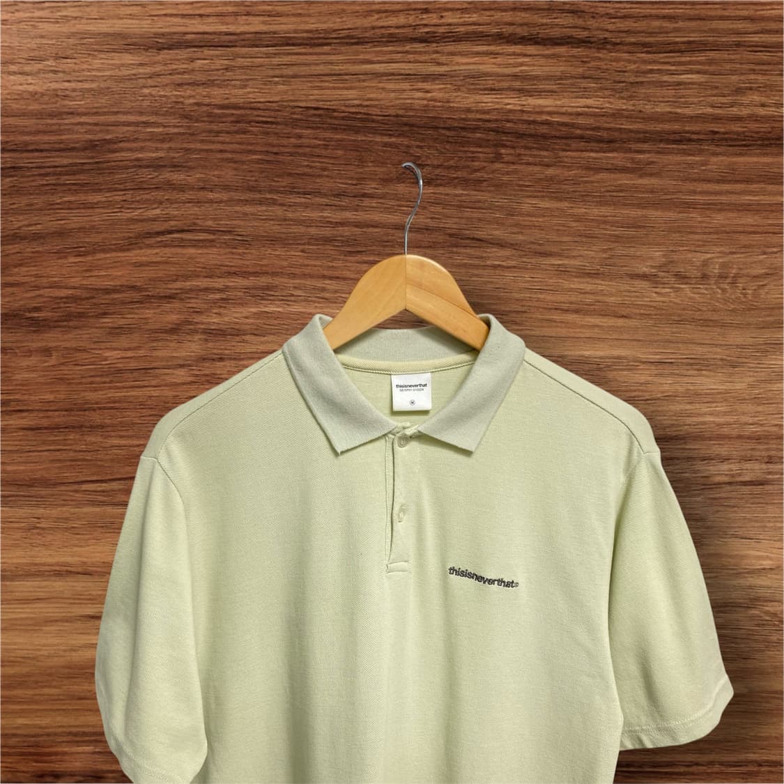  디스이즈네버댓 심플 Polo 티셔츠 M-L 상품이미지2