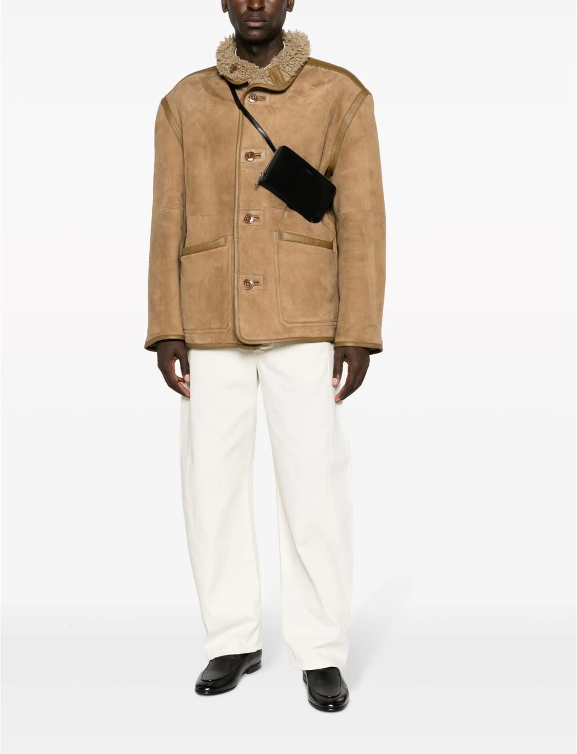 구매) 르메르 23fw 리버서블 시어링 레더 자켓(무스탕) S, M 상품이미지3