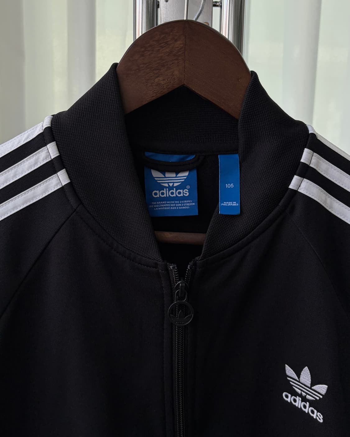 [XL]아디다스 트레포일 SST 블랙 트랙탑 져지 상품이미지6