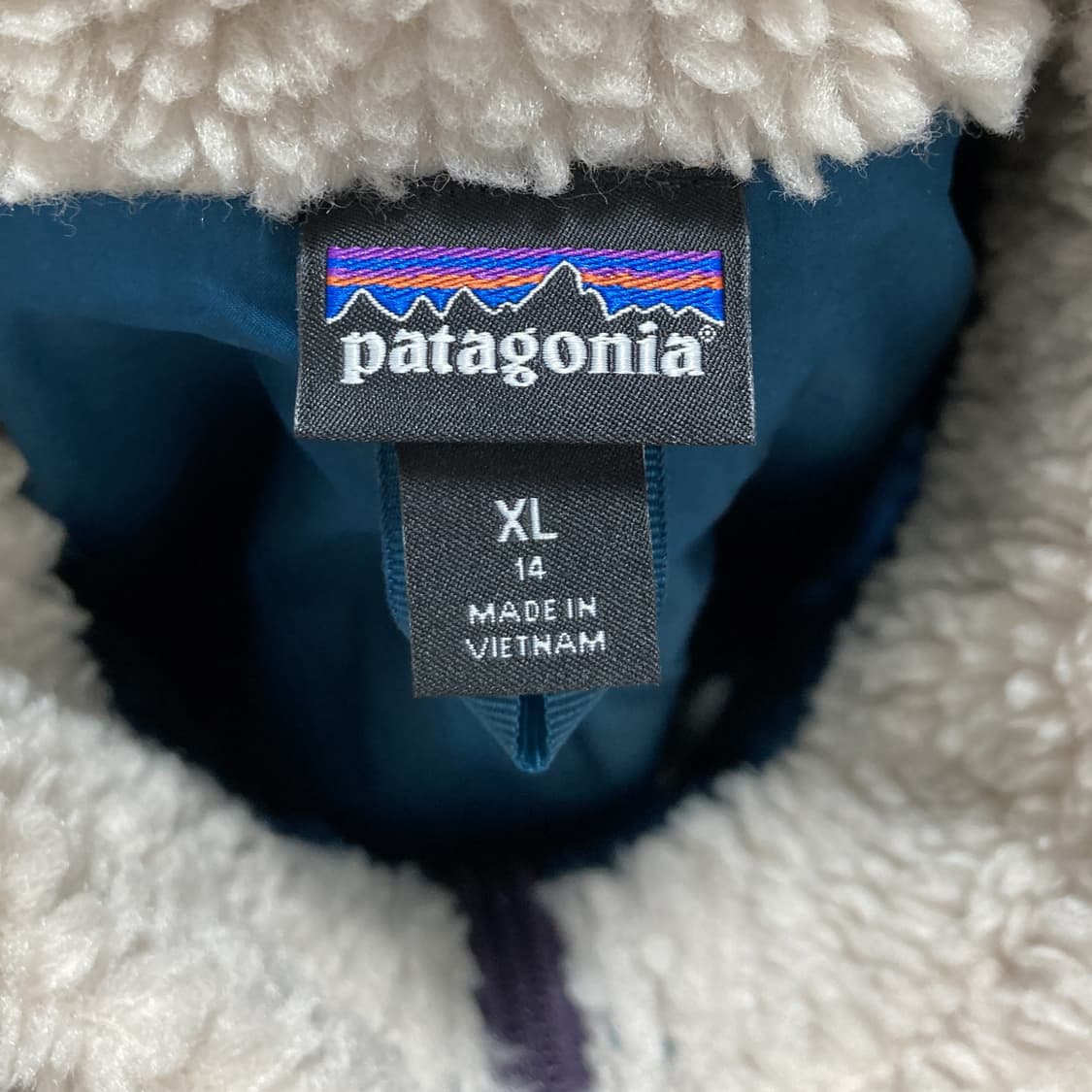 파타고니아 키즈 뽀글이 베스트 14 XL 상품이미지4
