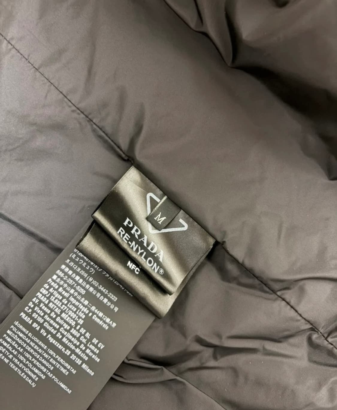 [M, 100-105] 프라다 리나일론 오버셔츠 자켓 상품이미지4