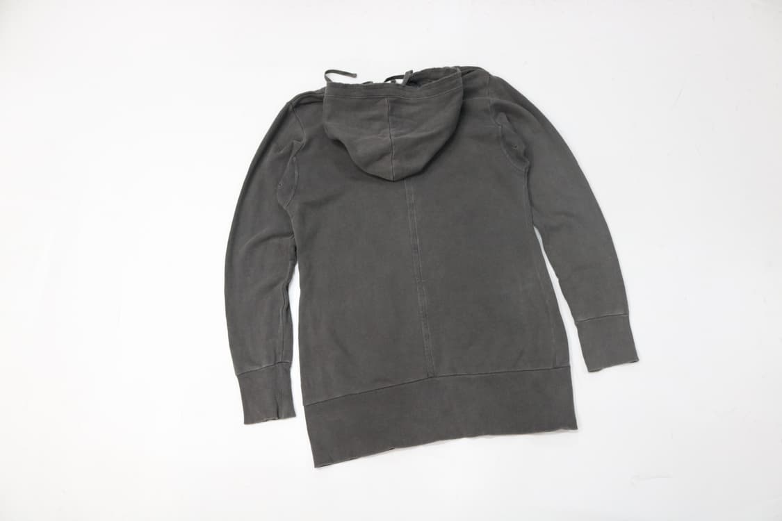 RAPUA 라푸아 빈티지 워싱 피그먼트 차콜 후드 집업 (L) 상품이미지7