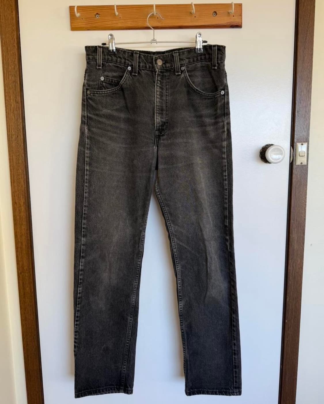 [빈티지]Levi’s505오렌지탭 USA 블랙 데님 w32 L30 상품이미지1