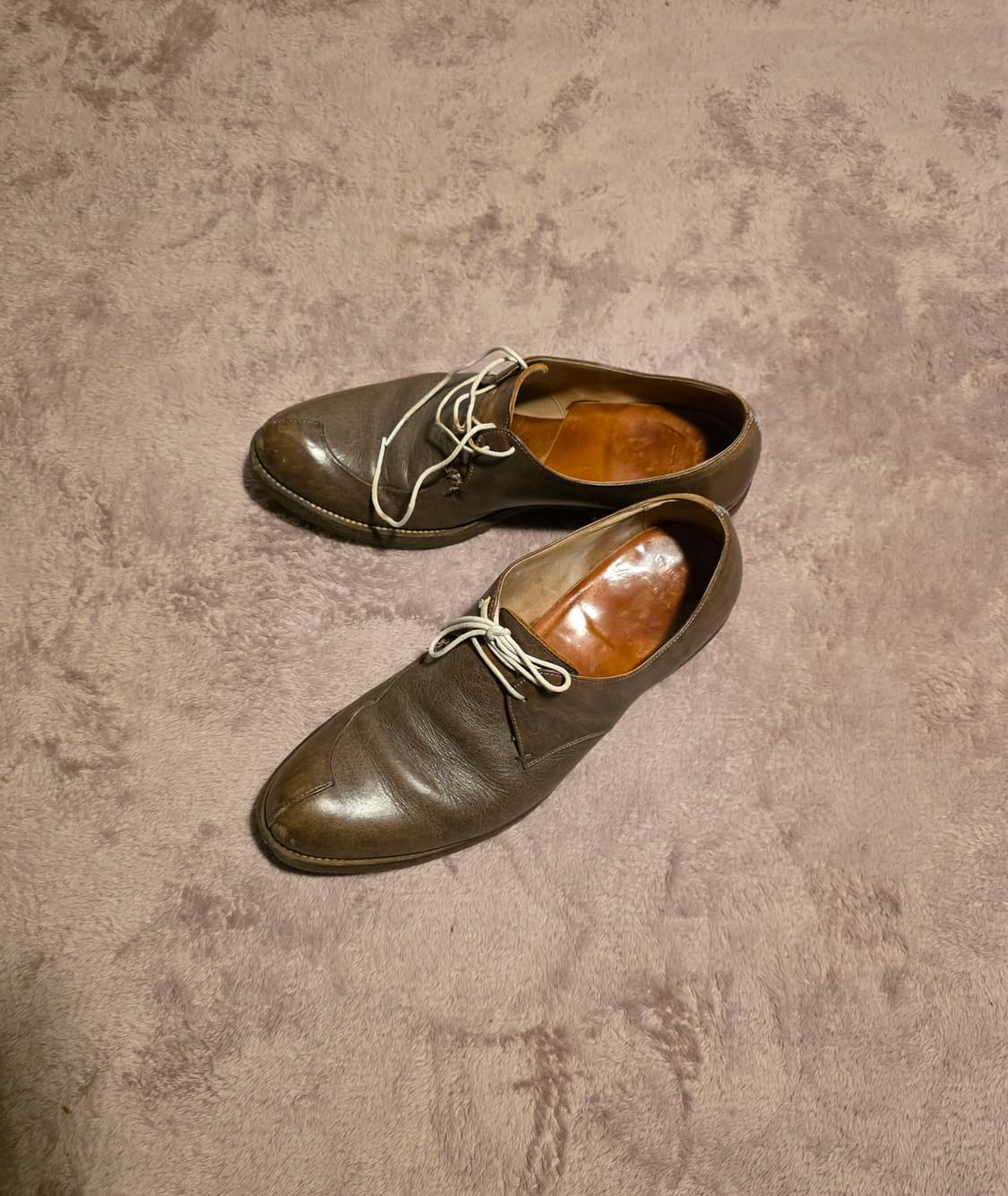 The viridi anne stich leather shoes 상품이미지3