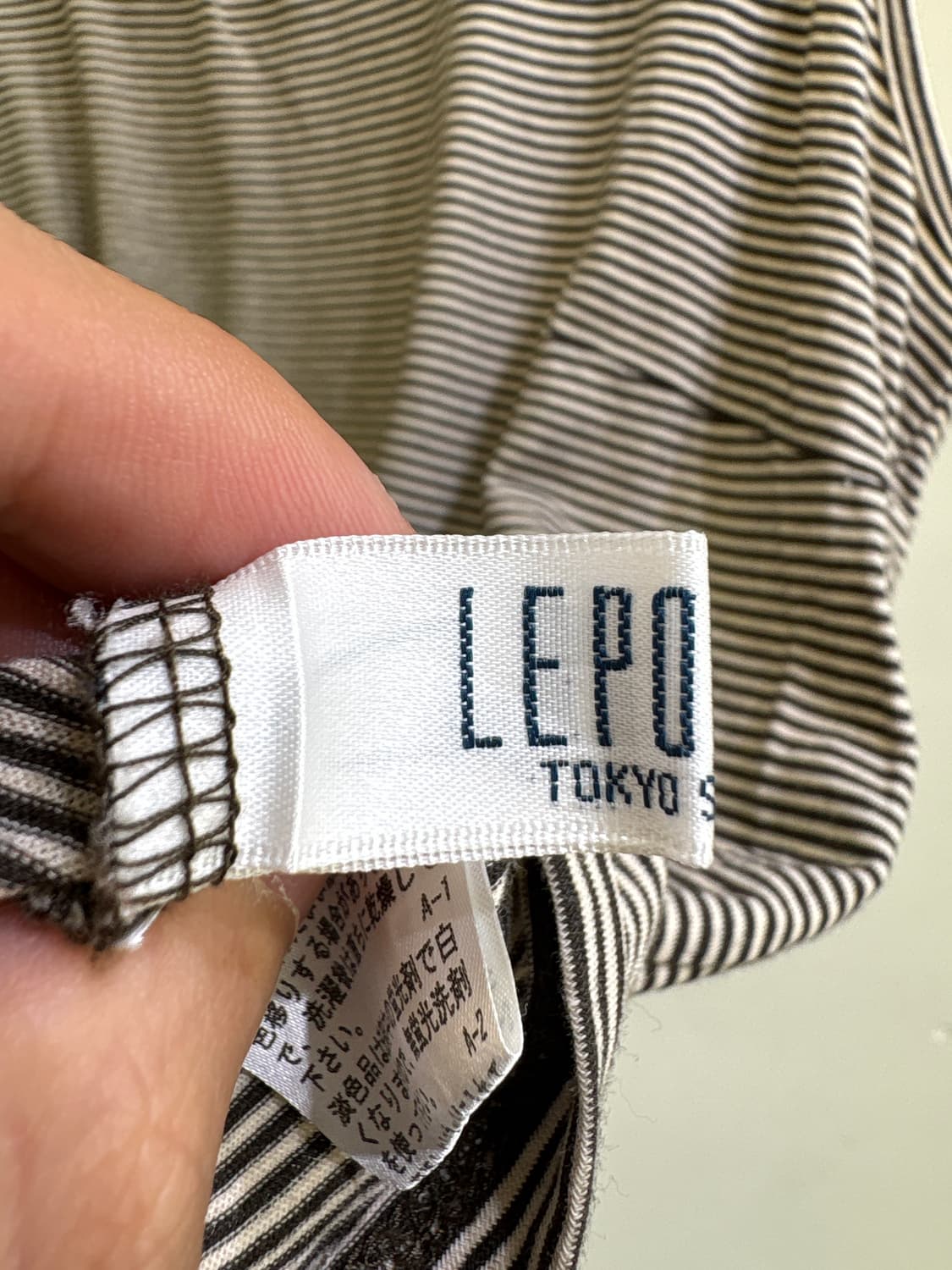 LEPORTE (Made in Japan) 슬리브리스 상품이미지5