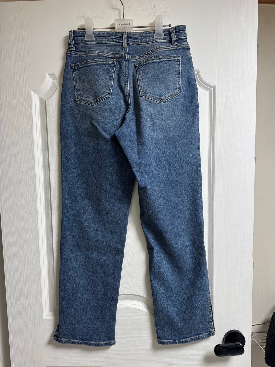 탑텐 여성 슬릿(옆트임) 일자 데님  중청 27사이즈 상품이미지3