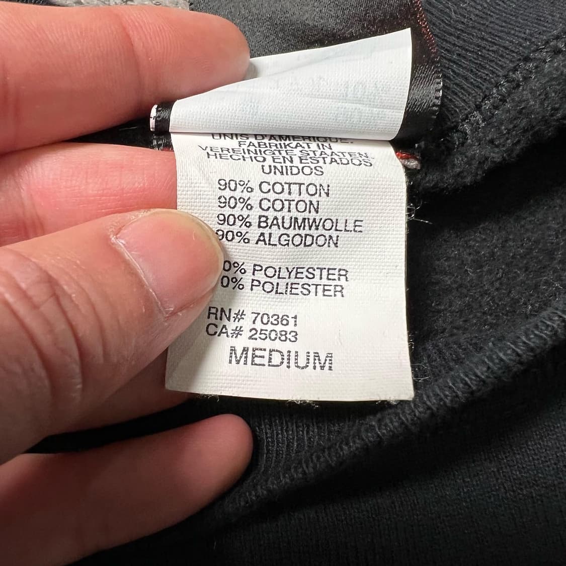 90’s 디즈니 미녀와야수 뮤지컬 투어 스웻셔츠 상품이미지8