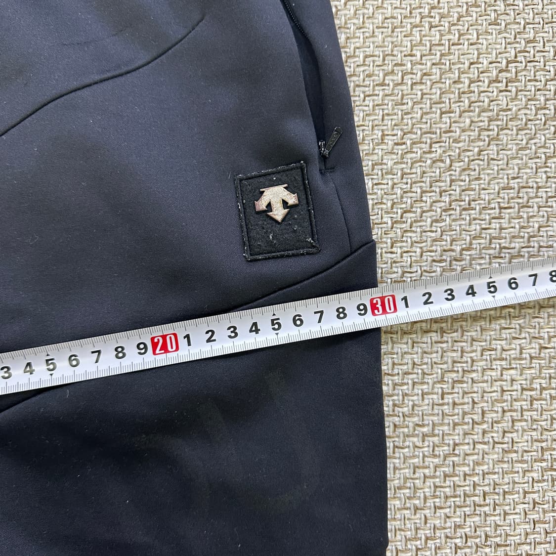 L 데상트 블랙 트레이닝 팬츠 0403D 상품이미지6