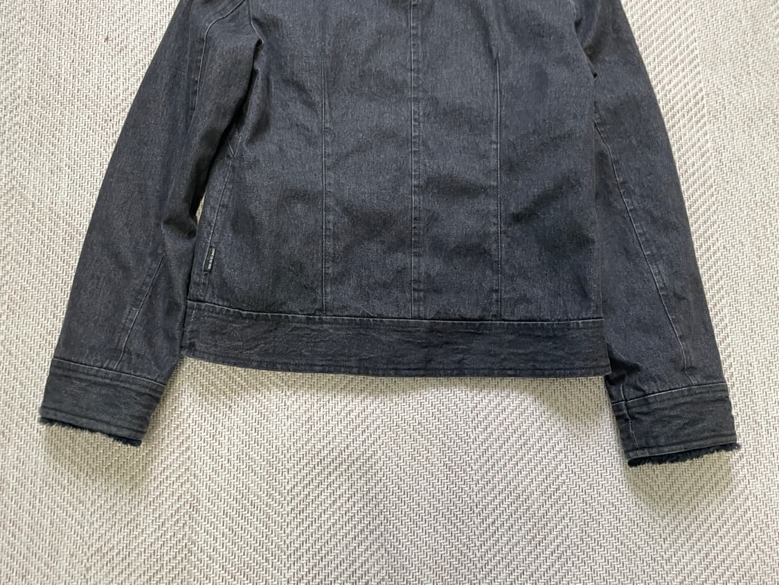 콤사이즘 데님 벨티드 자켓  J04108 상품이미지7