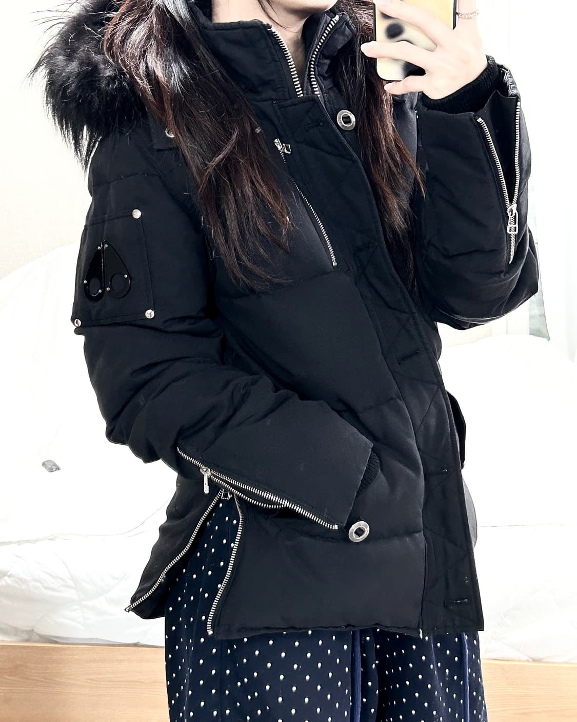 무스너클 쓰리쿼터 패딩 상품이미지3