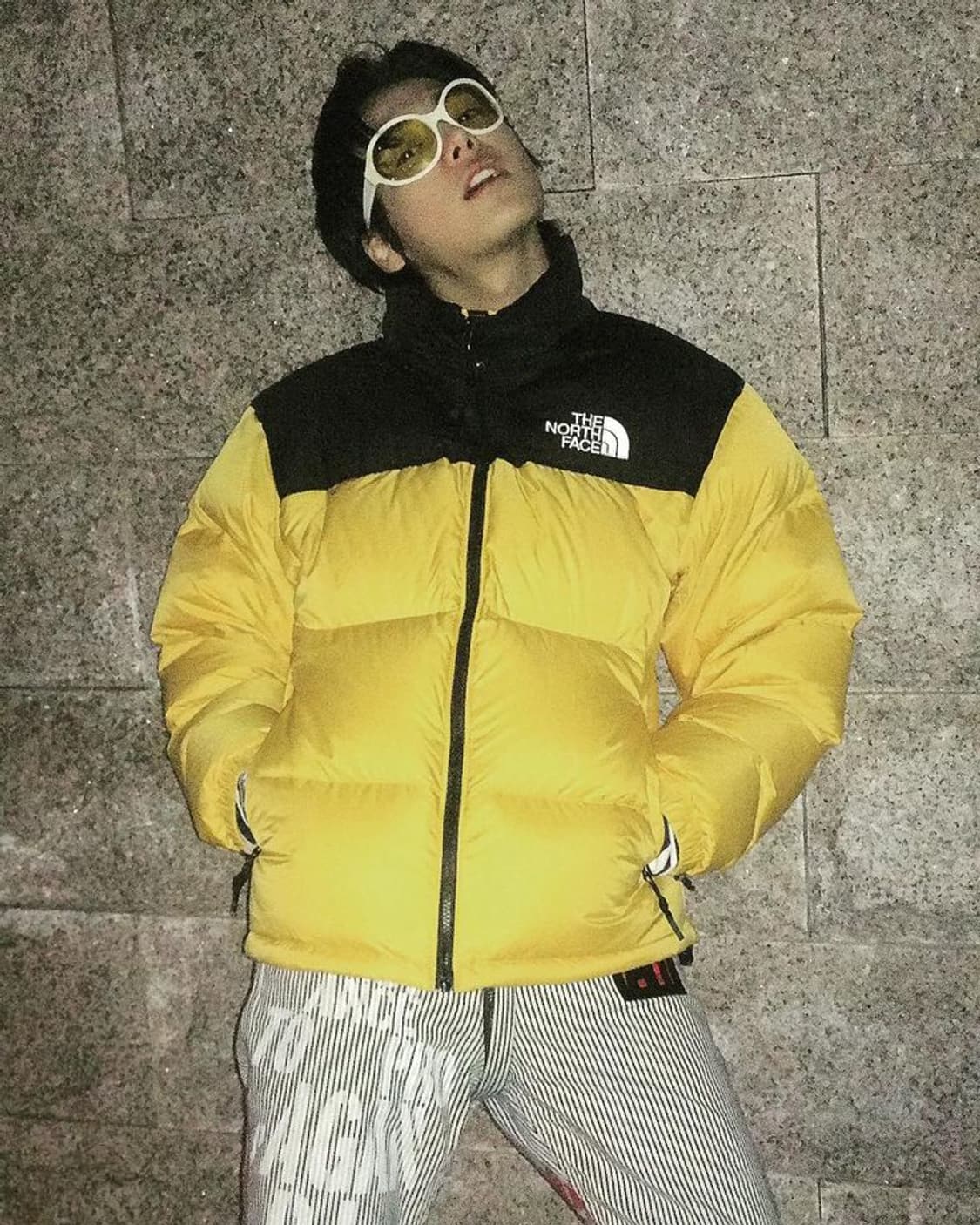 노스페이스 1996 레트로 눕시 자켓 옐로우테일 M(래퍼 원 착용) 상품이미지1
