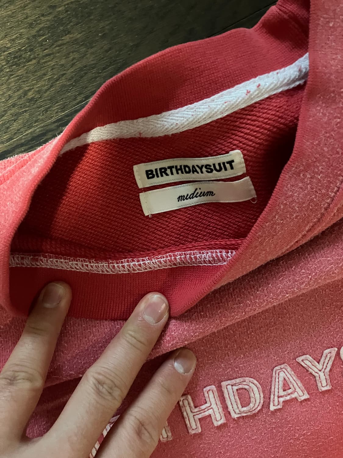 벌스데이수트 맨투맨 상품이미지3