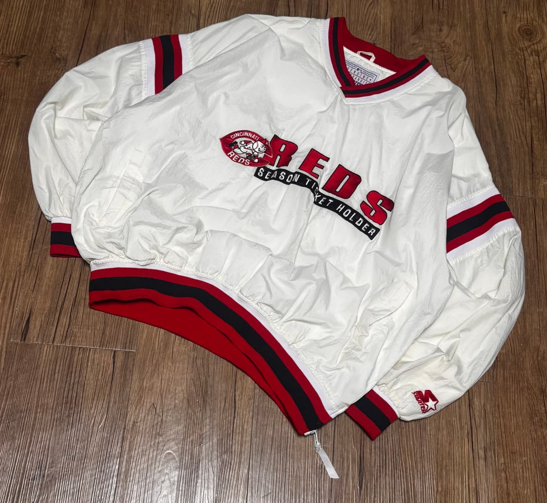 [XL] 스타터 신시내티 레즈 MLB 바람막이 웜업 상품이미지1