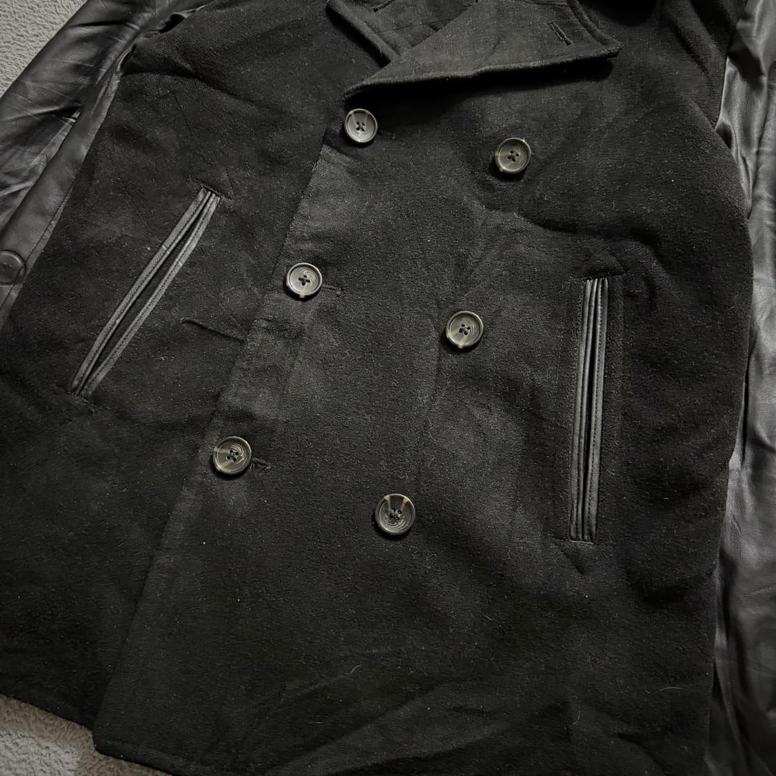 Azul by moussy leather docking jacket 상품이미지3