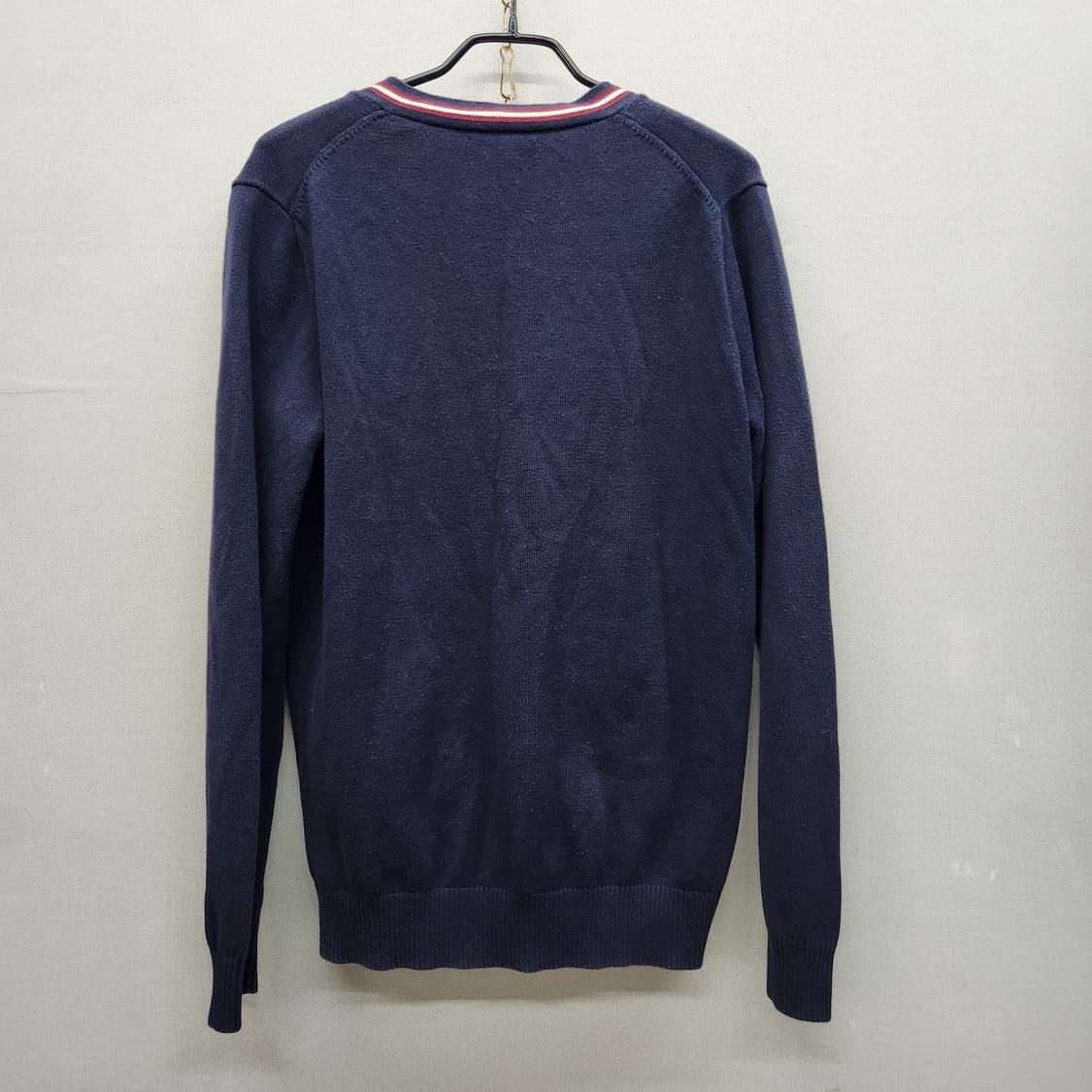 폴로 랄프로렌 버건디 포니 가디건 M 상품이미지3