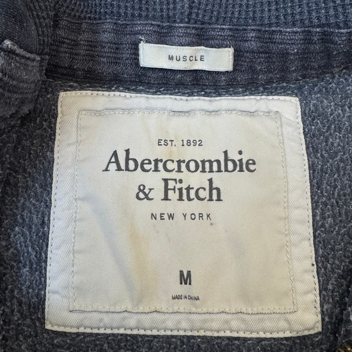 아베크롬비 Y2K 아치로고 후드집업 상품이미지6