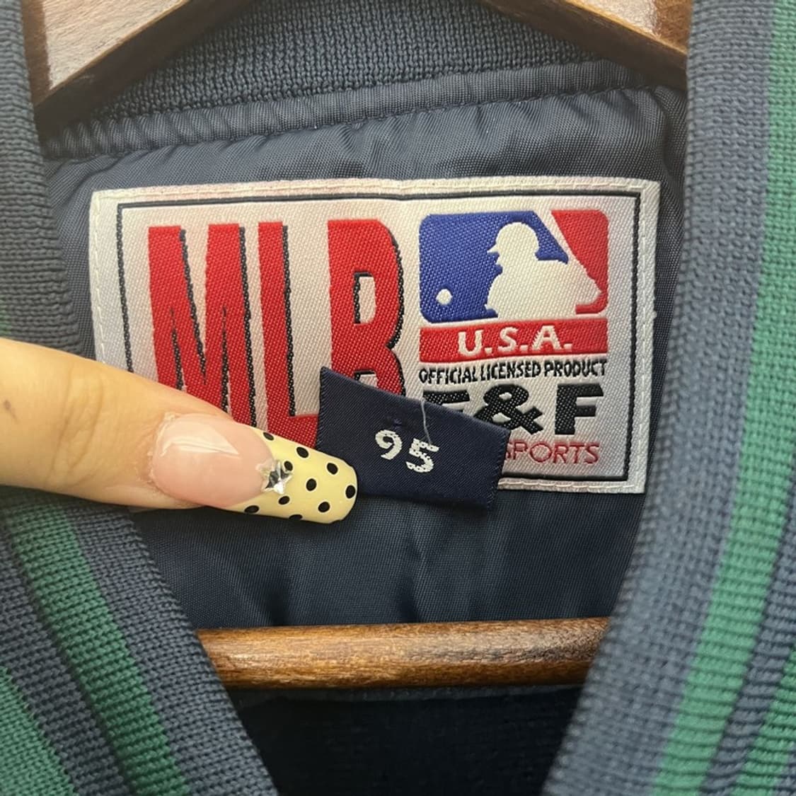 MLB 올드스쿨 레트로 90's 애리조나 바시티 자켓 95 C09854 상품이미지6