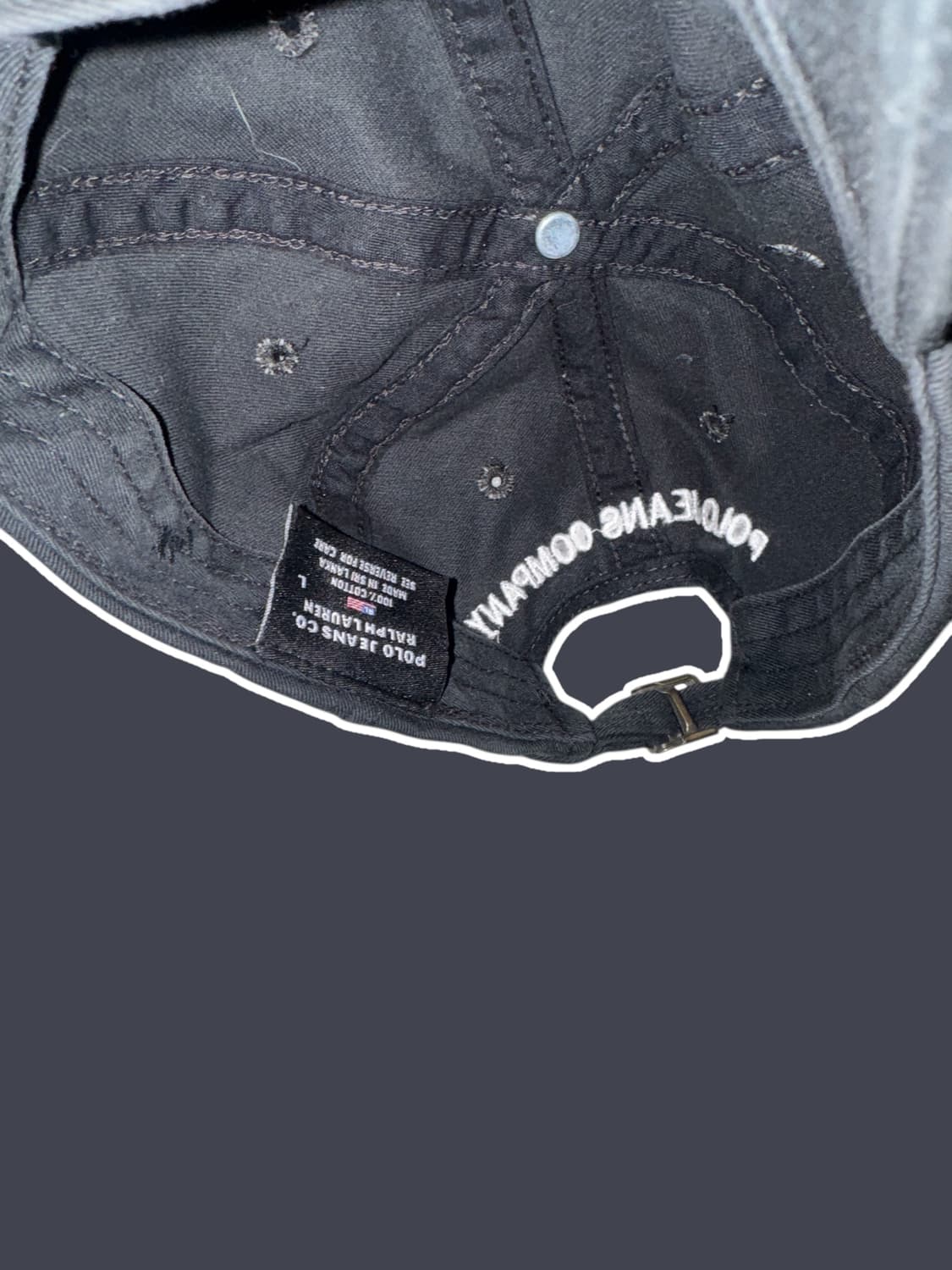 Polo Jeans 폴로진스 검정볼캡 상품이미지3