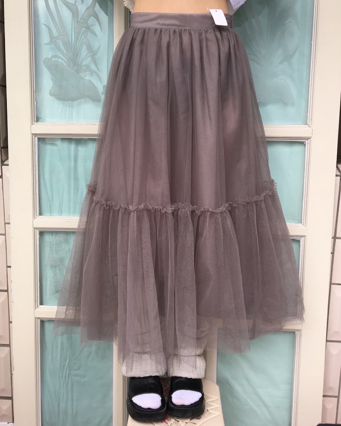 Lace sha long skirt 상품이미지5