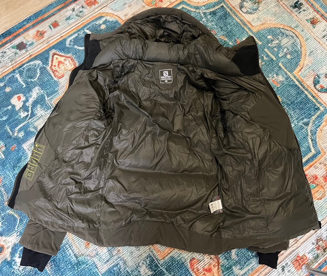 살로몬 패딩 구스 다운 상품이미지7