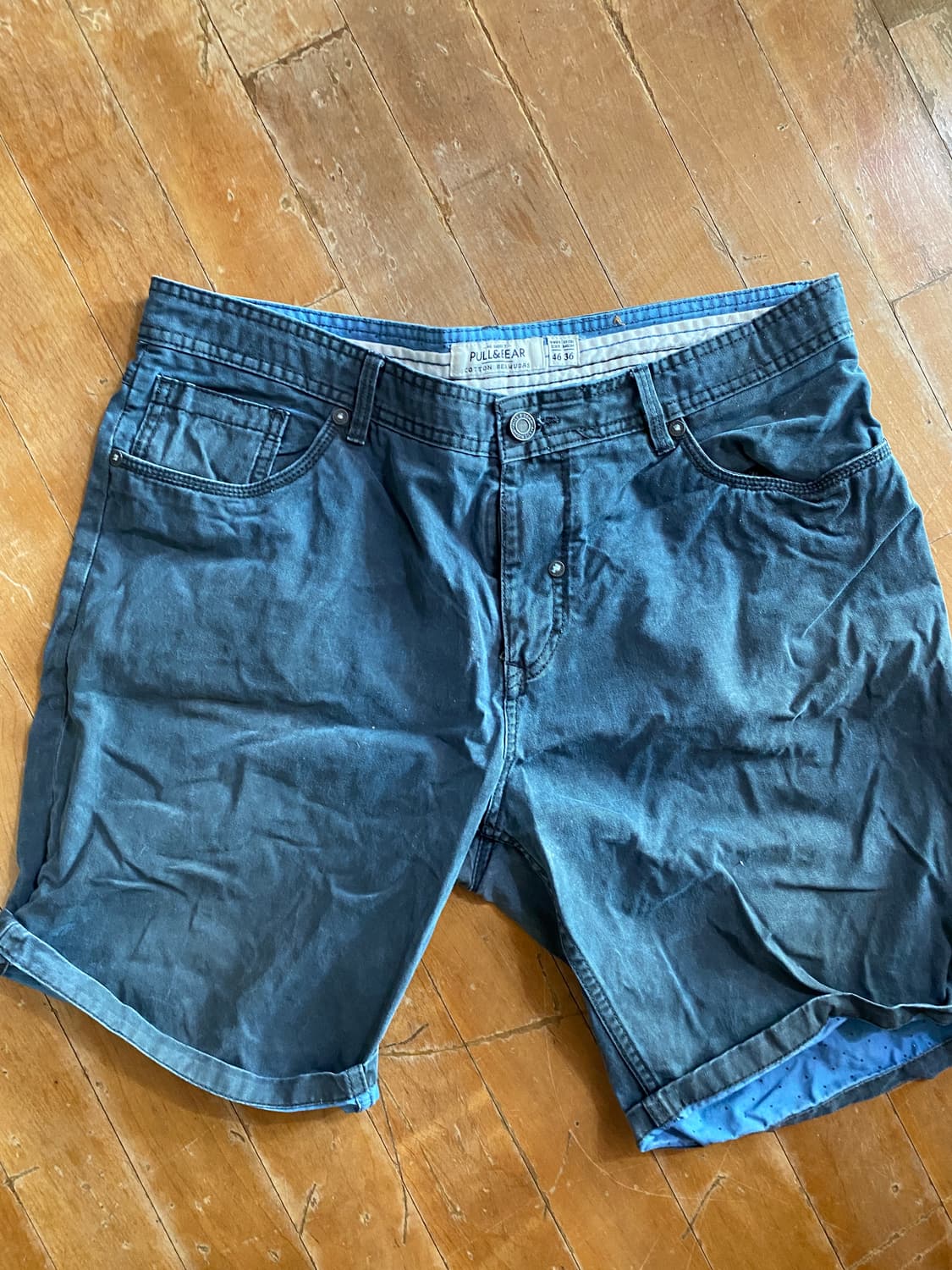 풀앤베어 코튼 버뮤다 반바지 36 (34) 상품이미지1