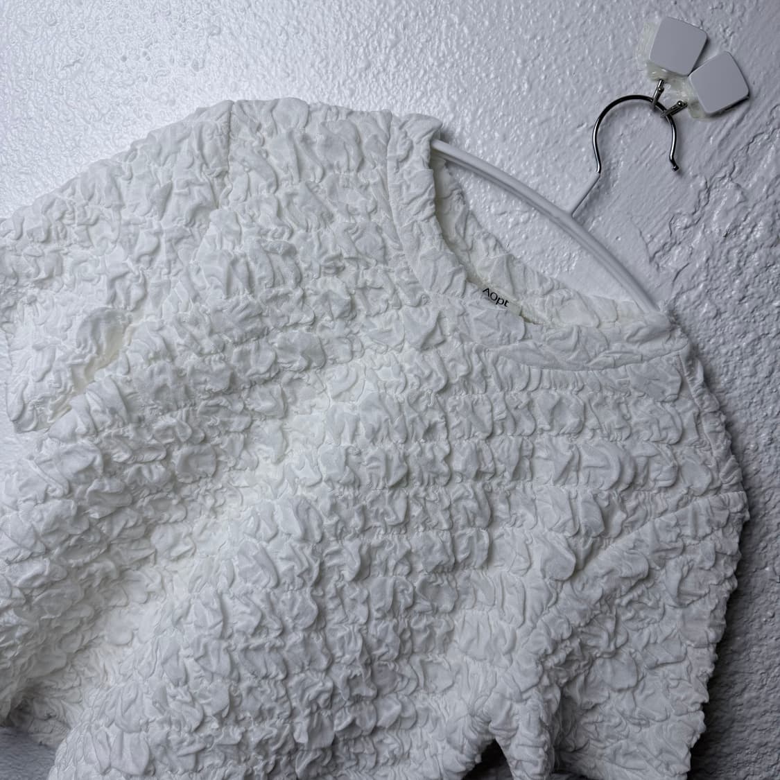 아옵트 aopt WRINKLE CROPPED T-SHIRT 상품이미지3