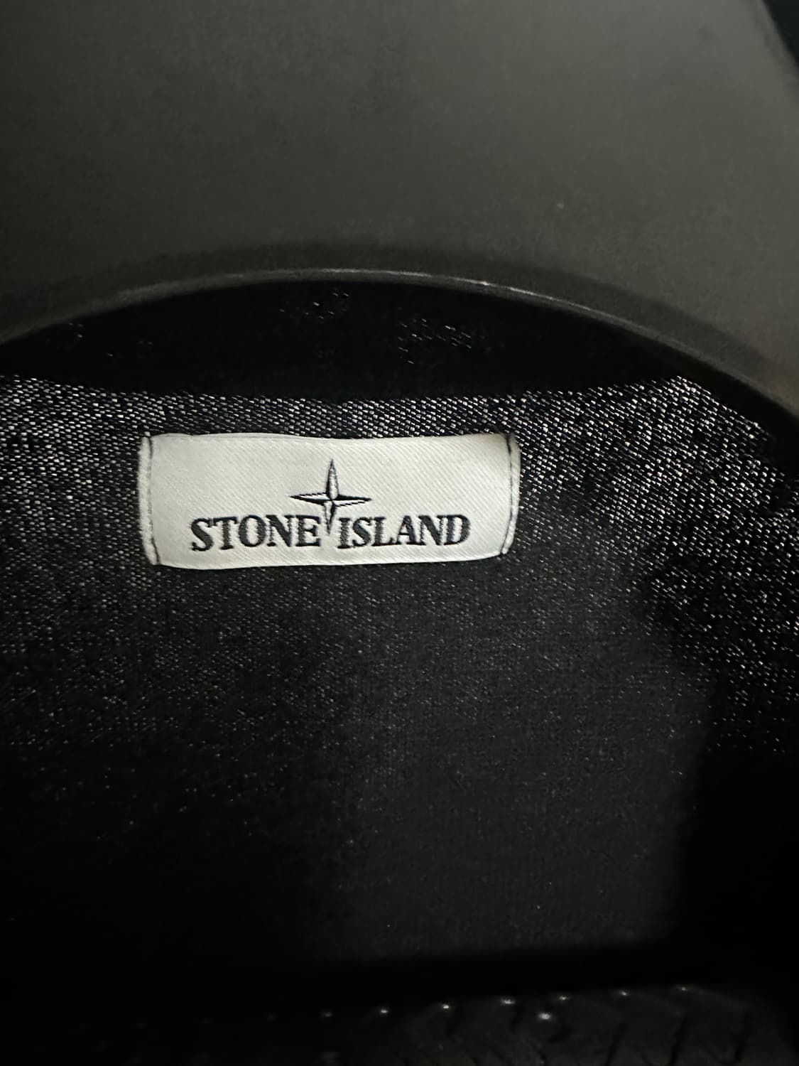 스톤아일랜드 코튼 집업(2way) 블랙 (M) 상품이미지3