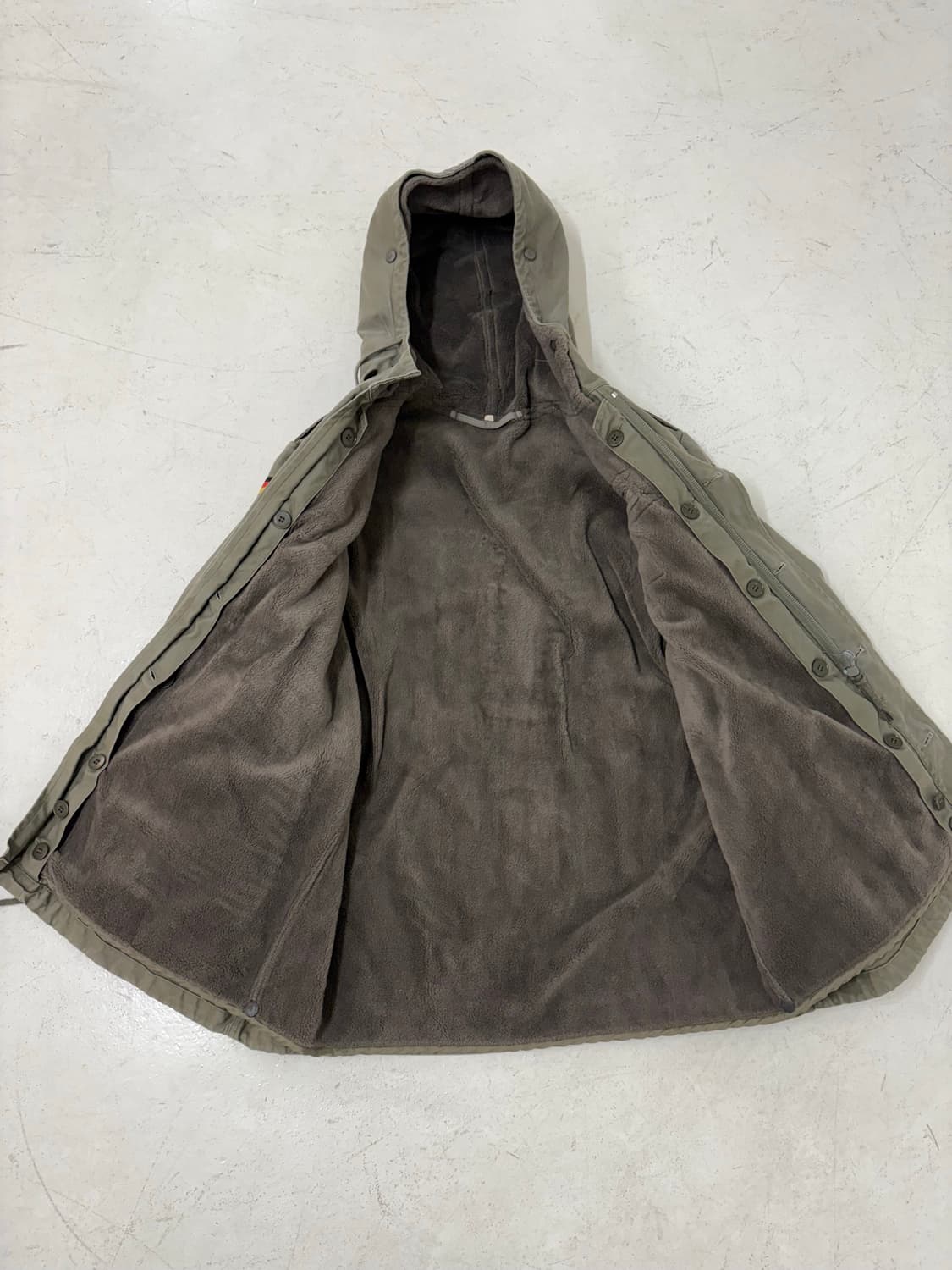 70's German Army Molskin Snorkle Filed P 상품이미지6