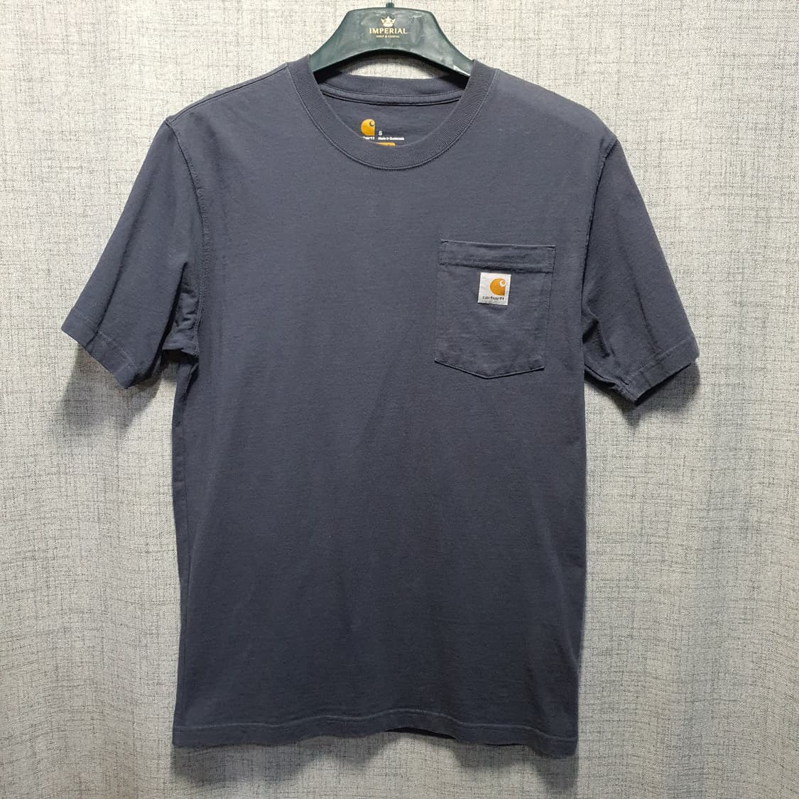 칼하트 포켓 오리지널핏 라운드 반팔티   상품이미지1