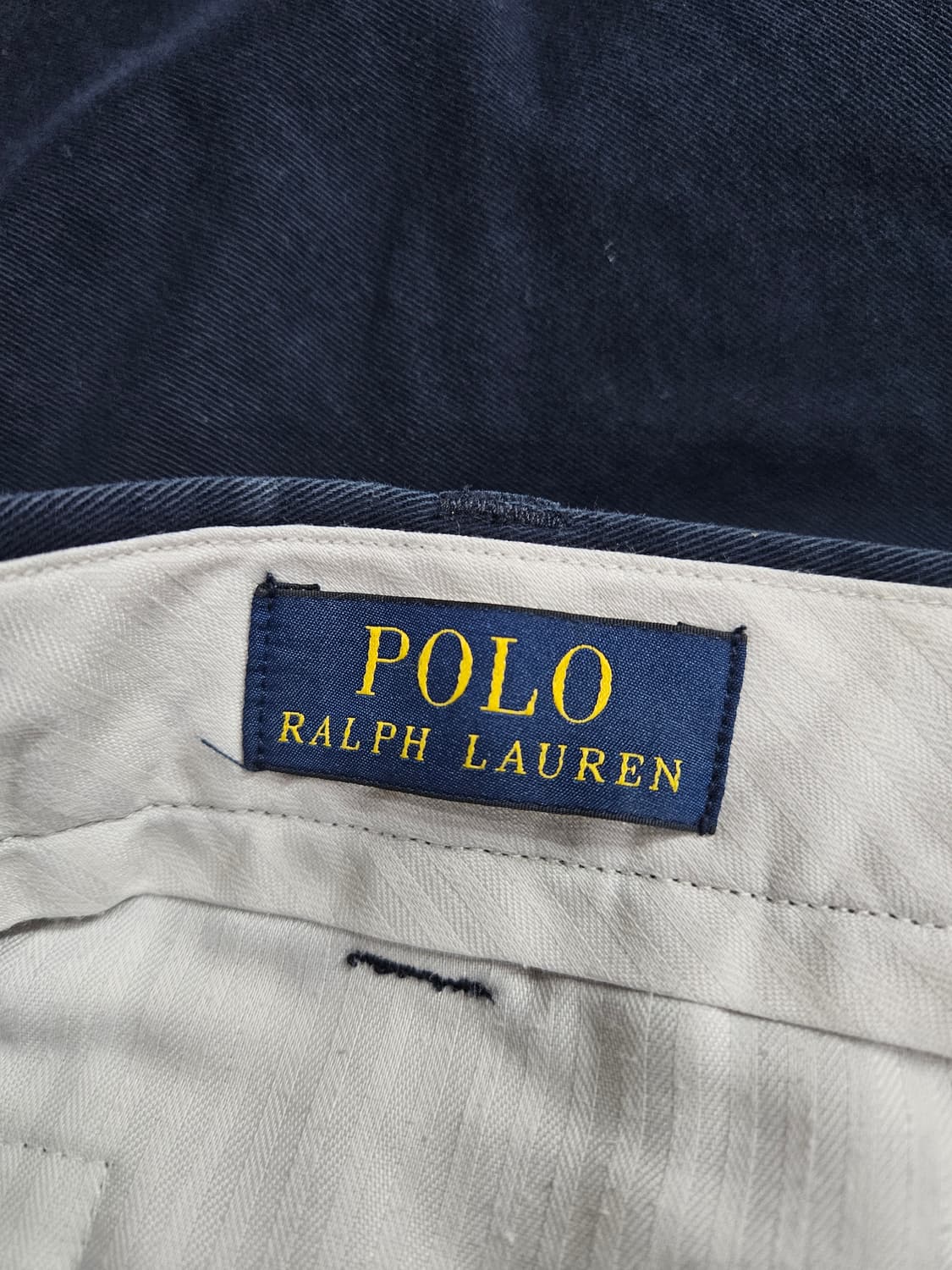 폴로 랄프로렌 네이비 남성 허리 34 면바지  상품이미지3