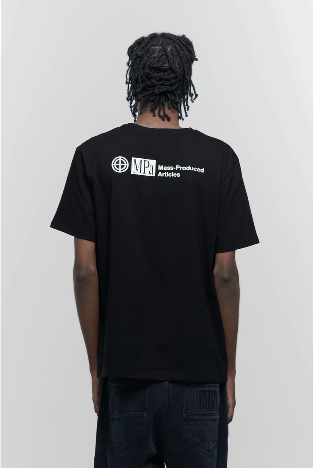 플라스틱프로덕트 티셔츠 블랙 상품이미지2