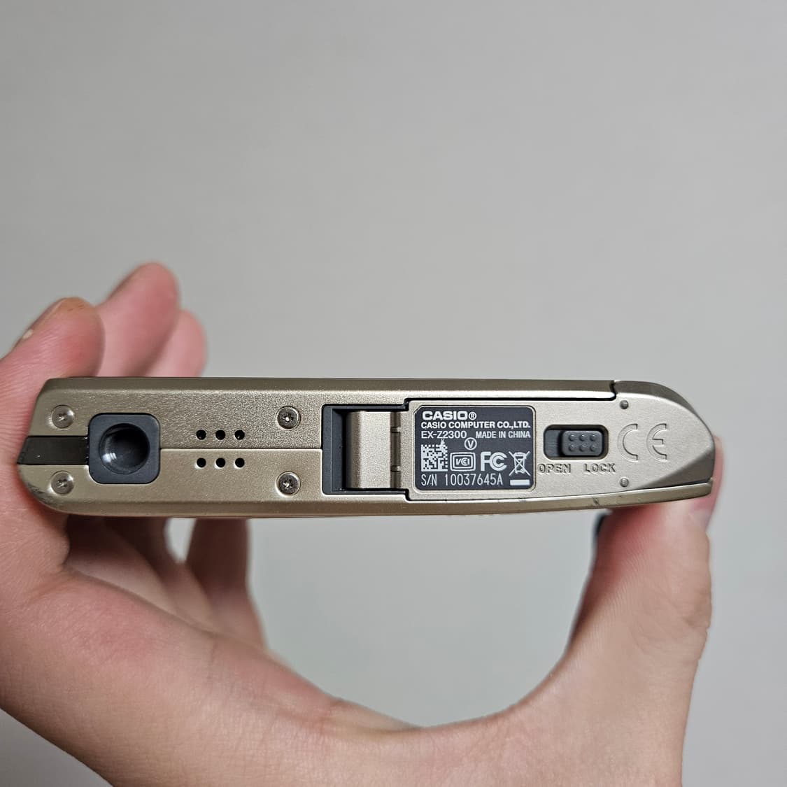 (로제 모카 디카) 카시오 엑슬림 EX-Z2300 골드 상품이미지4