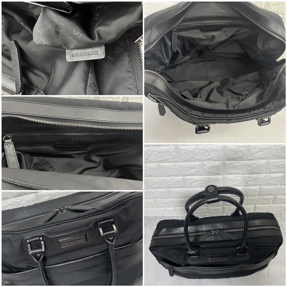 Burberry Nylon Leather Large Tote Bag 상품이미지6