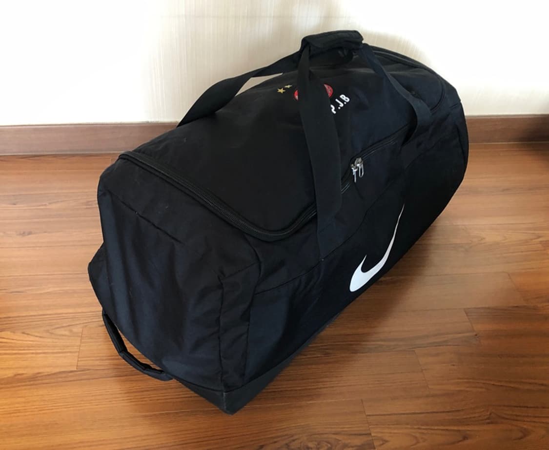 WK리그 나이키 인천 현대제철 레드엔젤스 선수사용 대형원정가방/휠백캐리어 상품이미지5