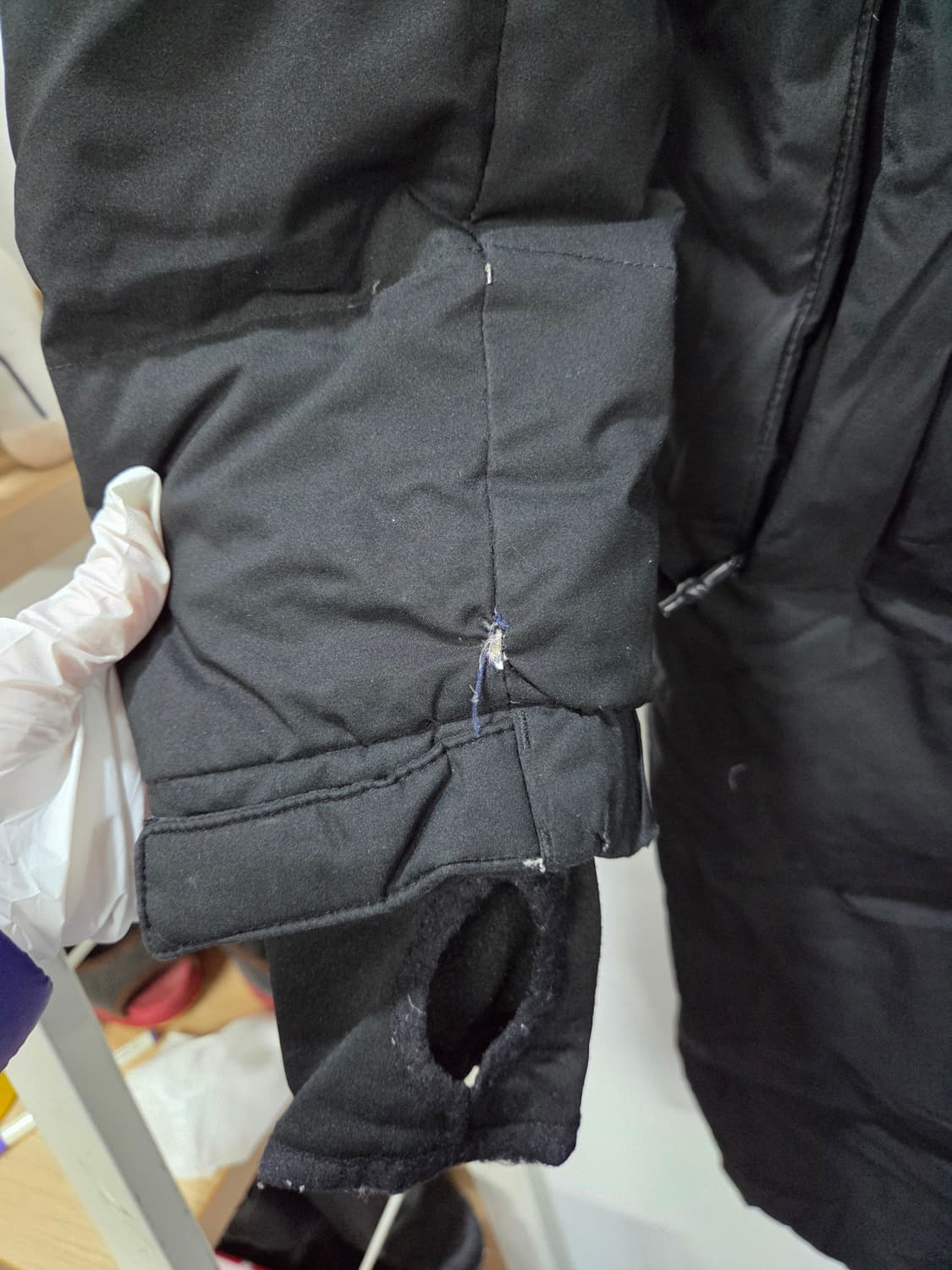 노스페이스 1211-12 마운틴 블랙 롱패딩 85 여성 겸용 상품이미지3