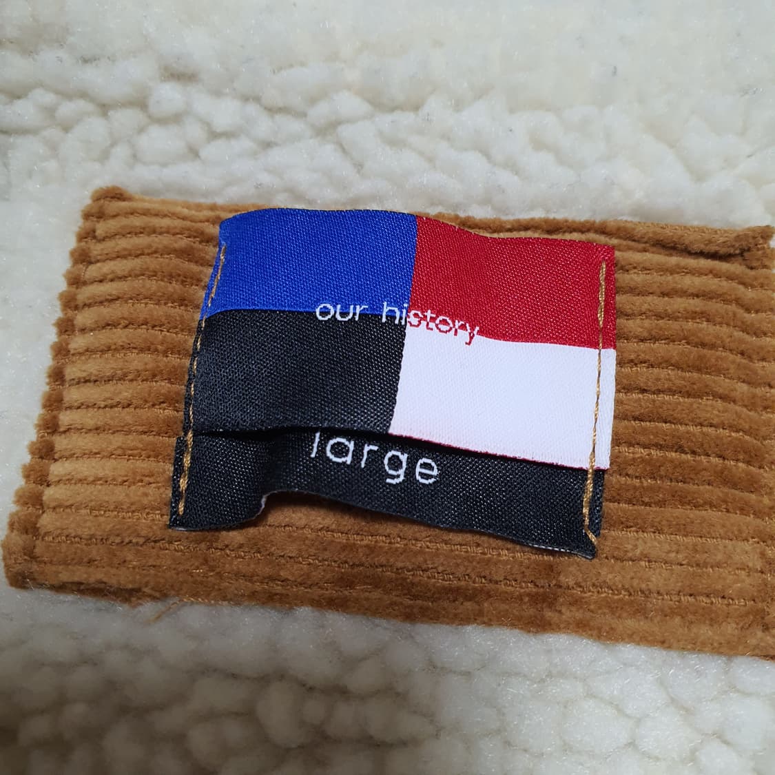 ✨ (바배) 아워히스토리 코듀로이 양털 트러커 자켓 상품이미지3