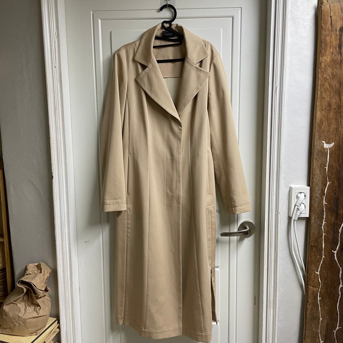 아크리스 실크 코튼 트렌치코트 상품이미지2