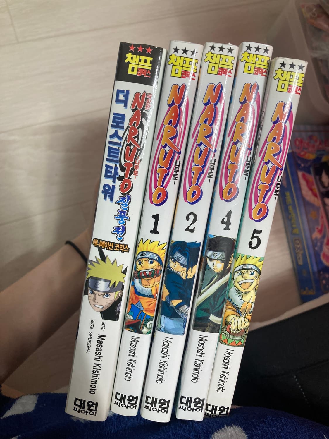 나루토 1,2,4,5권+ 더 로스트타워 극장판 상품이미지1