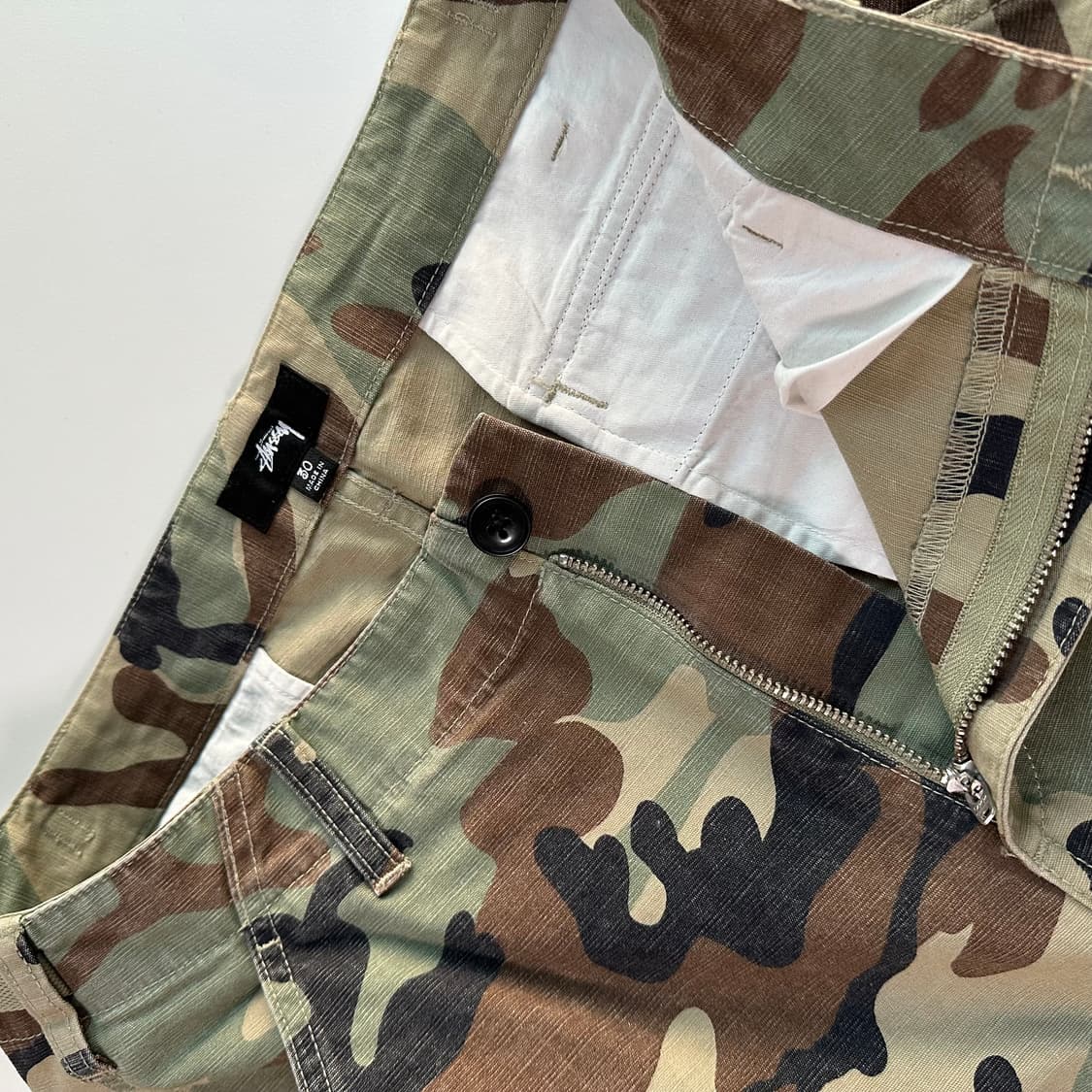 스투시 립스탑 서플러스 카고 팬츠 카모 상품이미지9