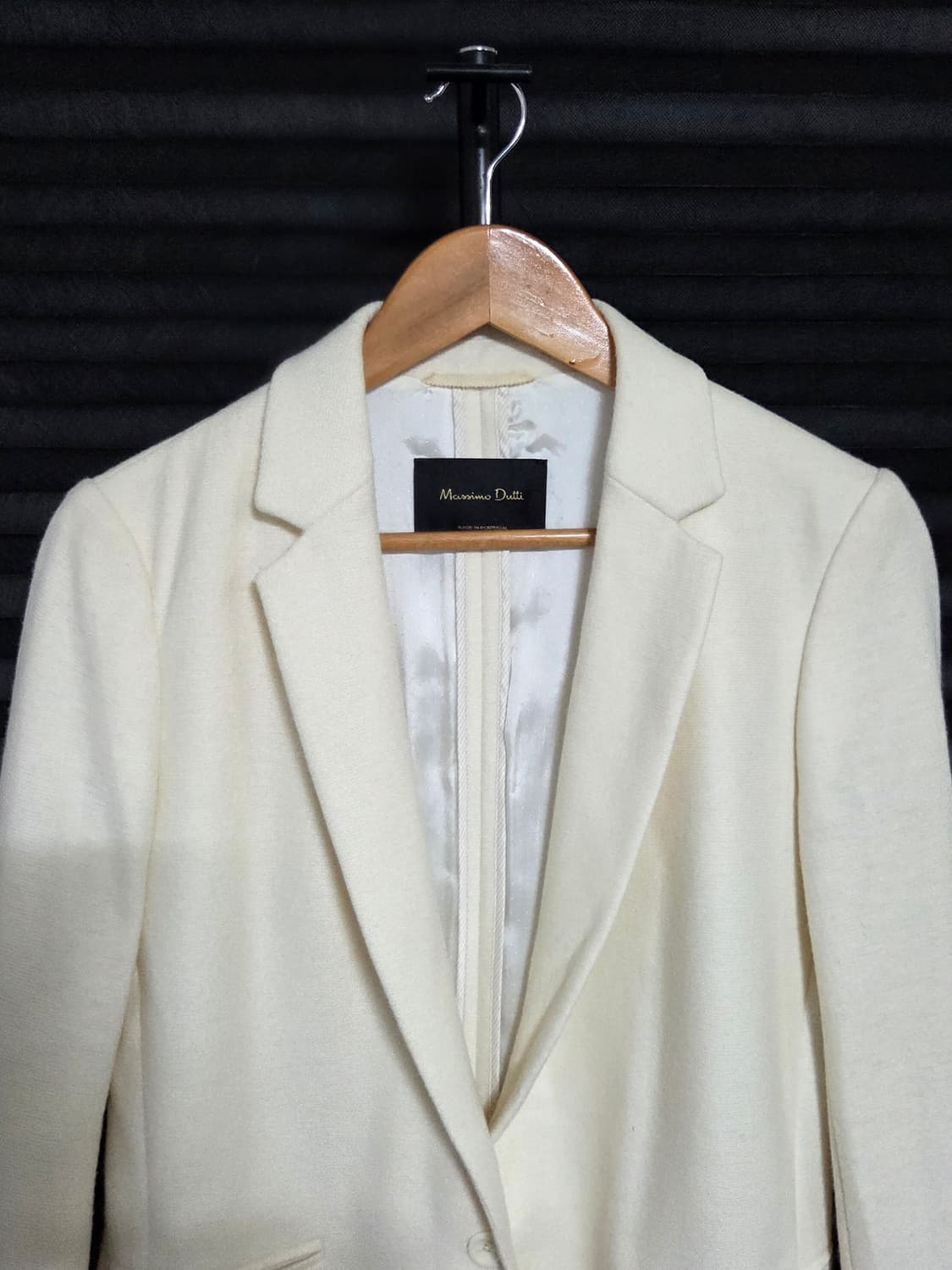 [마시모두띠] 싱글 버튼 테일러드 블레이저 자켓 | 00161 상품이미지2