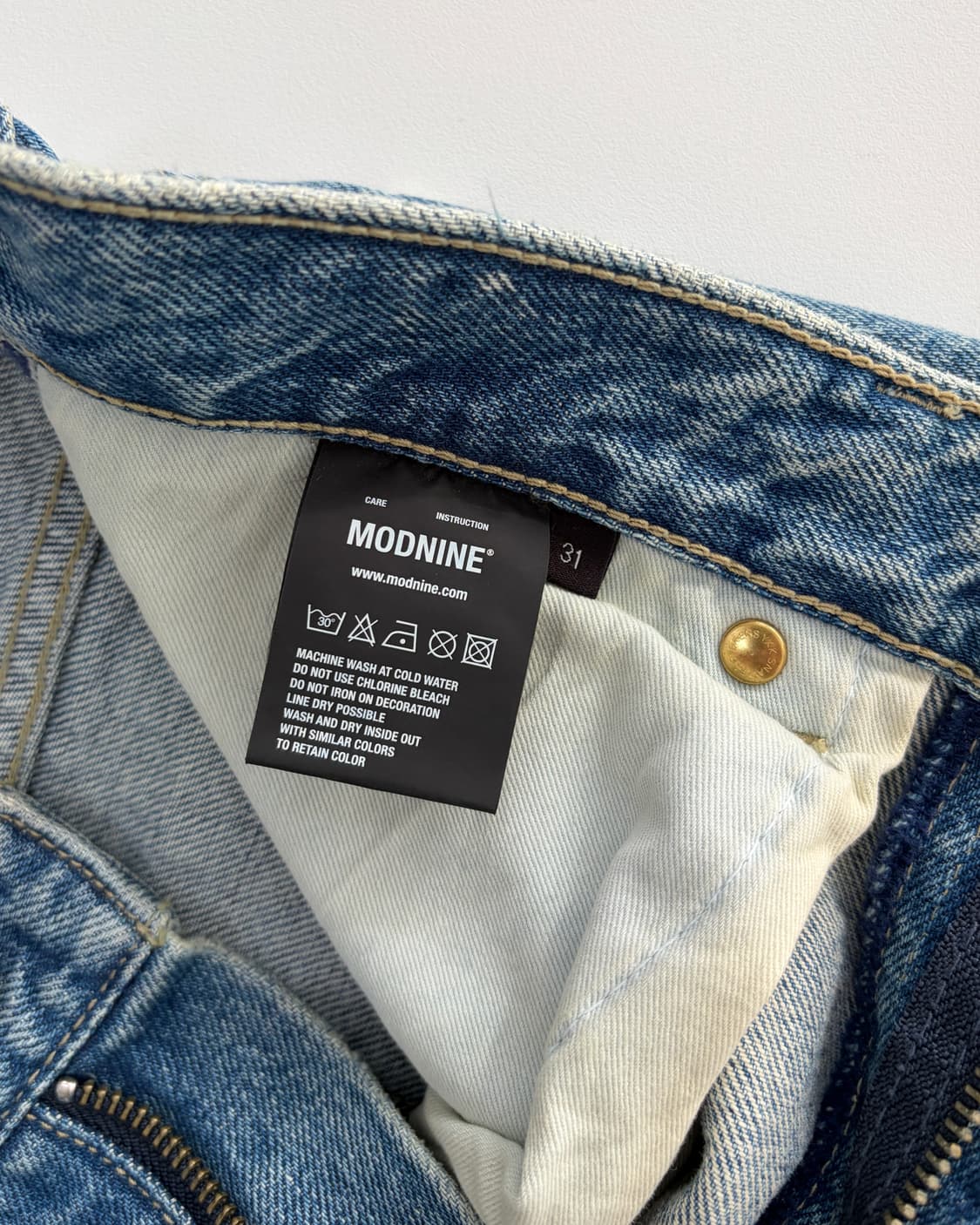 [31인치]모드나인 MOD7s 러스티로즈 데님 팬츠 상품이미지8