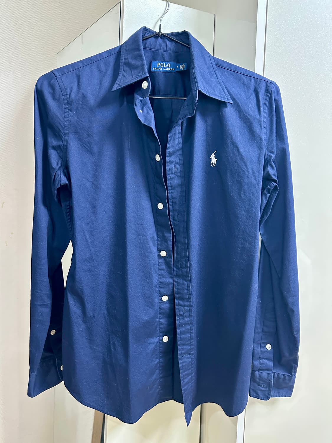 폴로 랄프로렌 여성 슬림핏 셔츠  상품이미지1