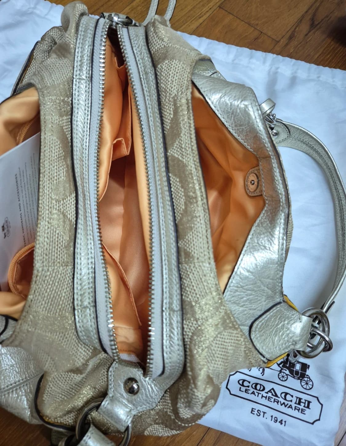 y2k Coach Ring Shoulder Bag 상품이미지2