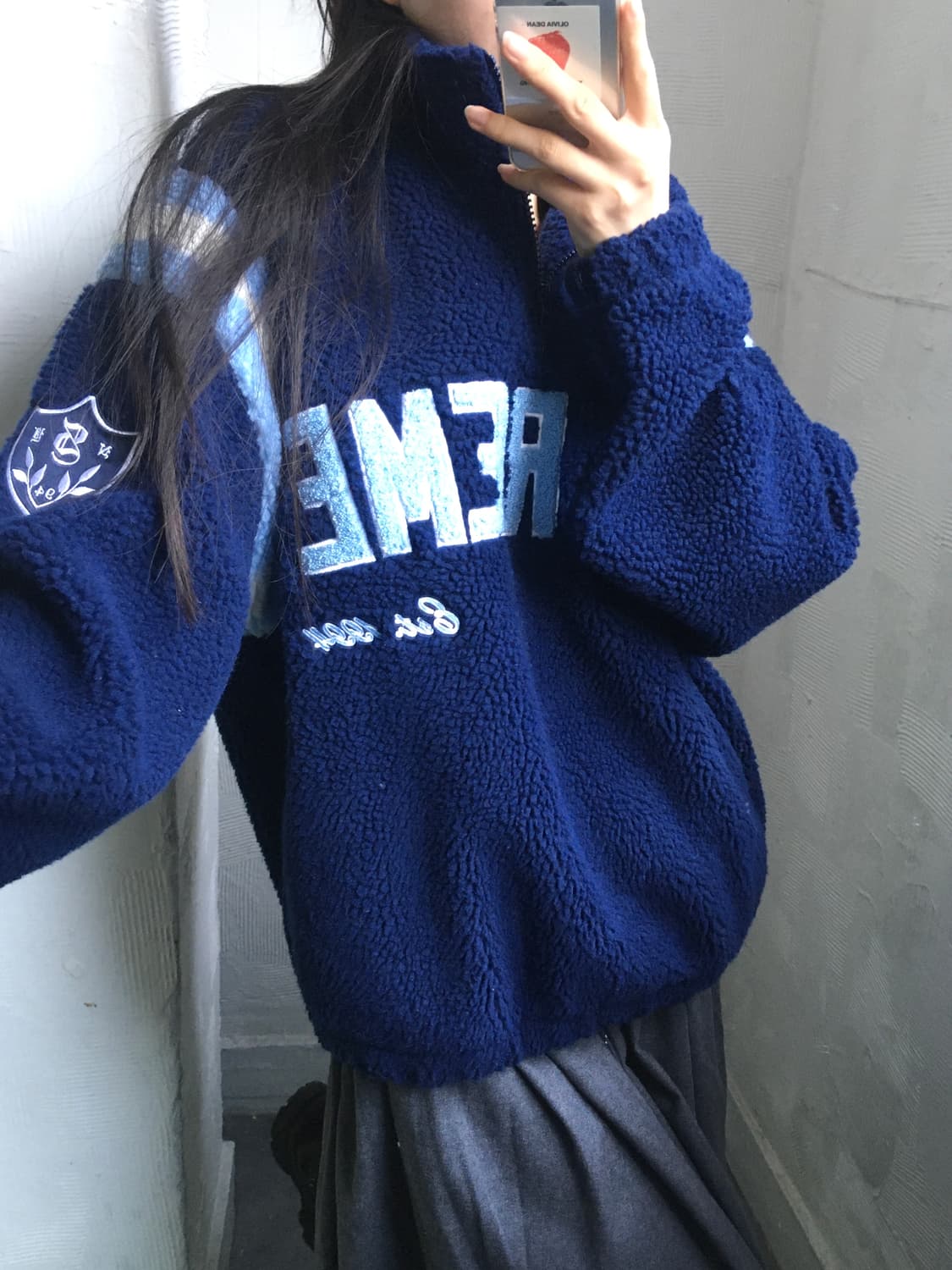 Supreme 슈프림 23FW 아크 하프 풀 집 후리스  상품이미지2