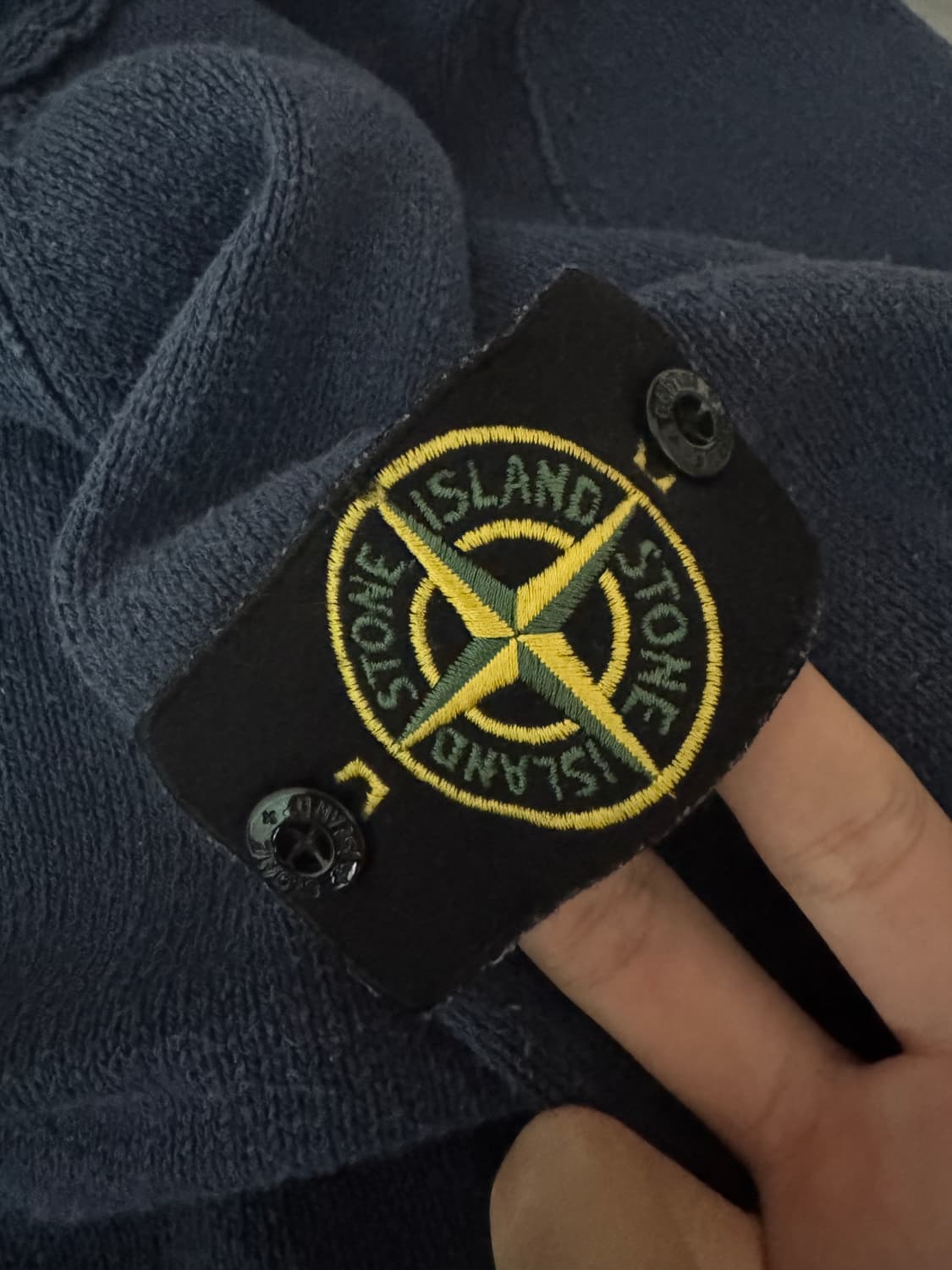 스톤아일랜드 나일론 니트 후드집업 S 상품이미지5