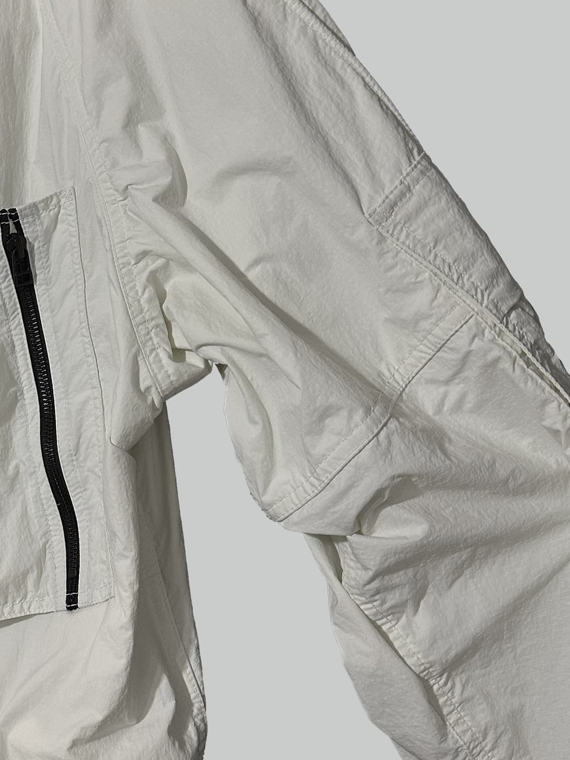 준야 와타나베 24ss 파라슈트 자켓 화이트 상품이미지5