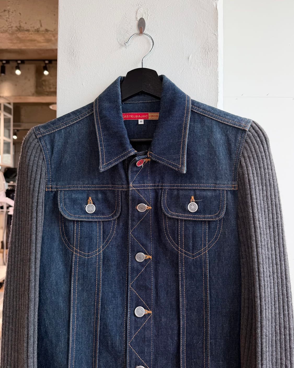 카스텔바작 히어로즈 니트 데님 자켓  상품이미지3