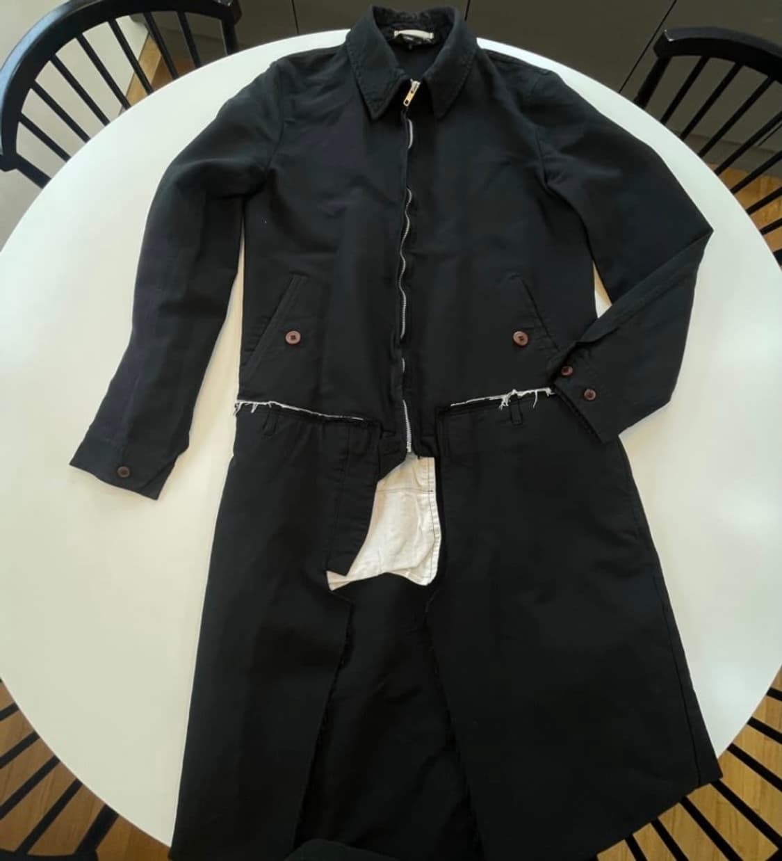 꼼데가르송 옴므 플러스 측융 코트 상품이미지1