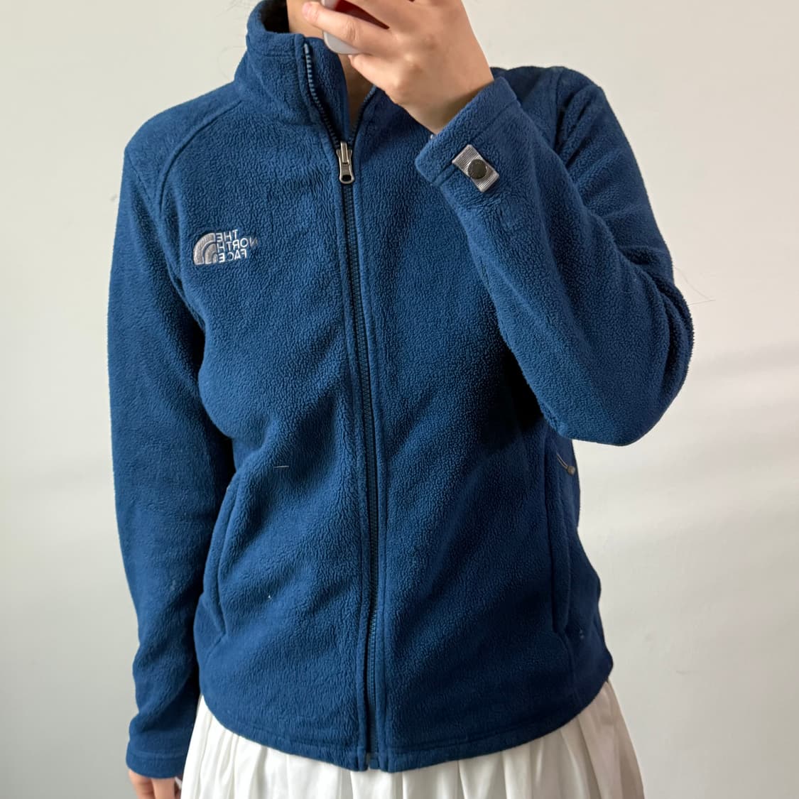 [L] 노스페이스 블루 플리스 집업 상품이미지2